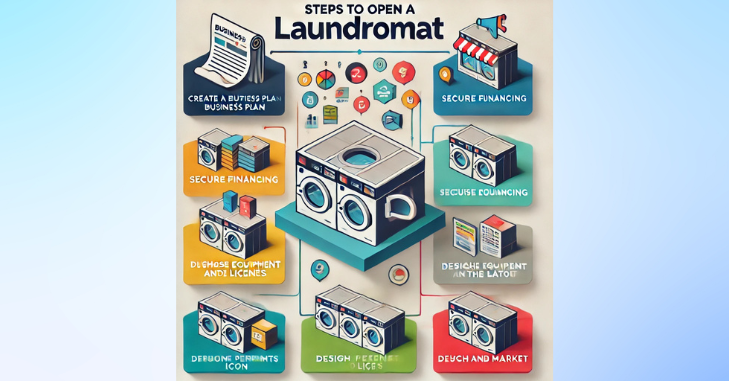 Steps to Open a Laundromat
