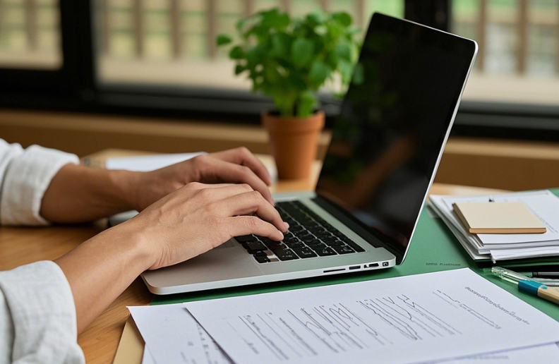 Online tutoring session