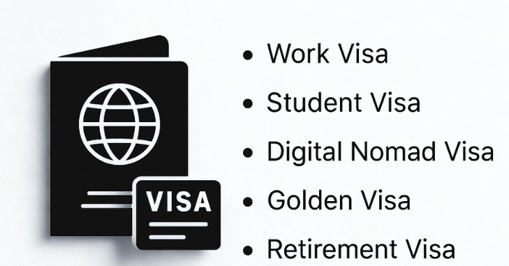 Visa Options for Americans moving to Europe