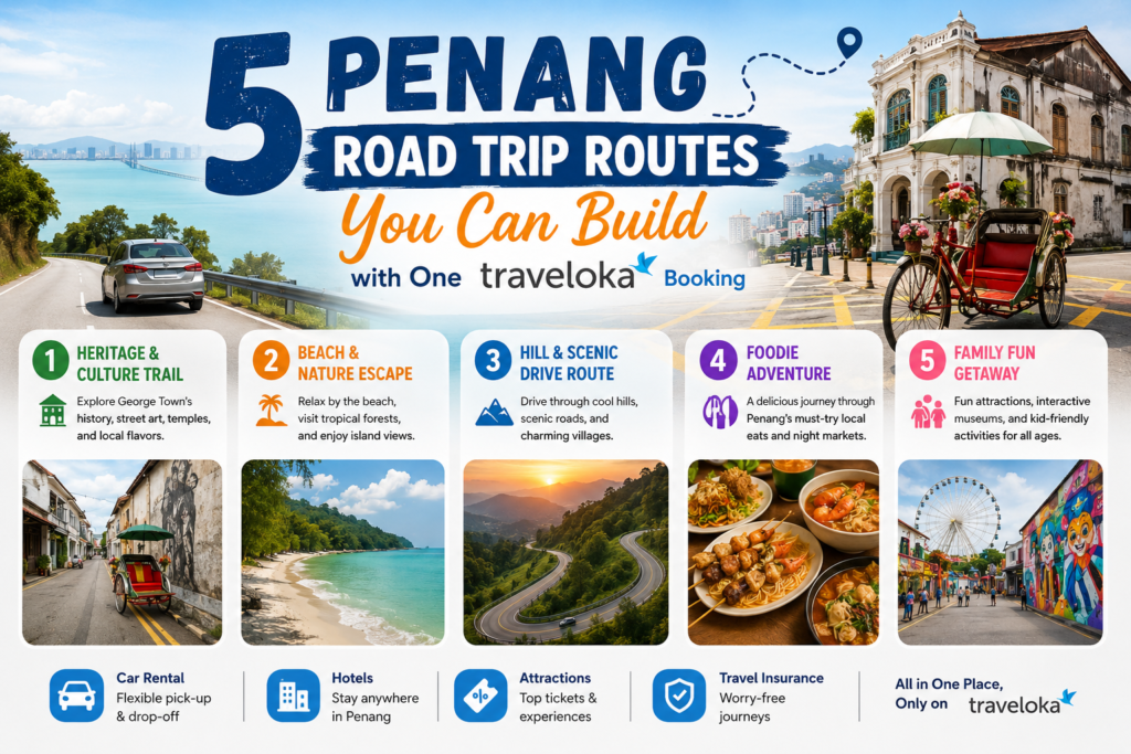 Penang Road Trip Routes