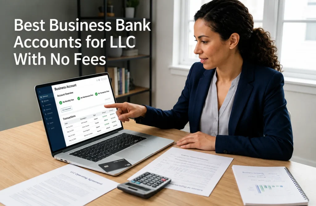 Best Business Bank Accounts for LLC With No Fees